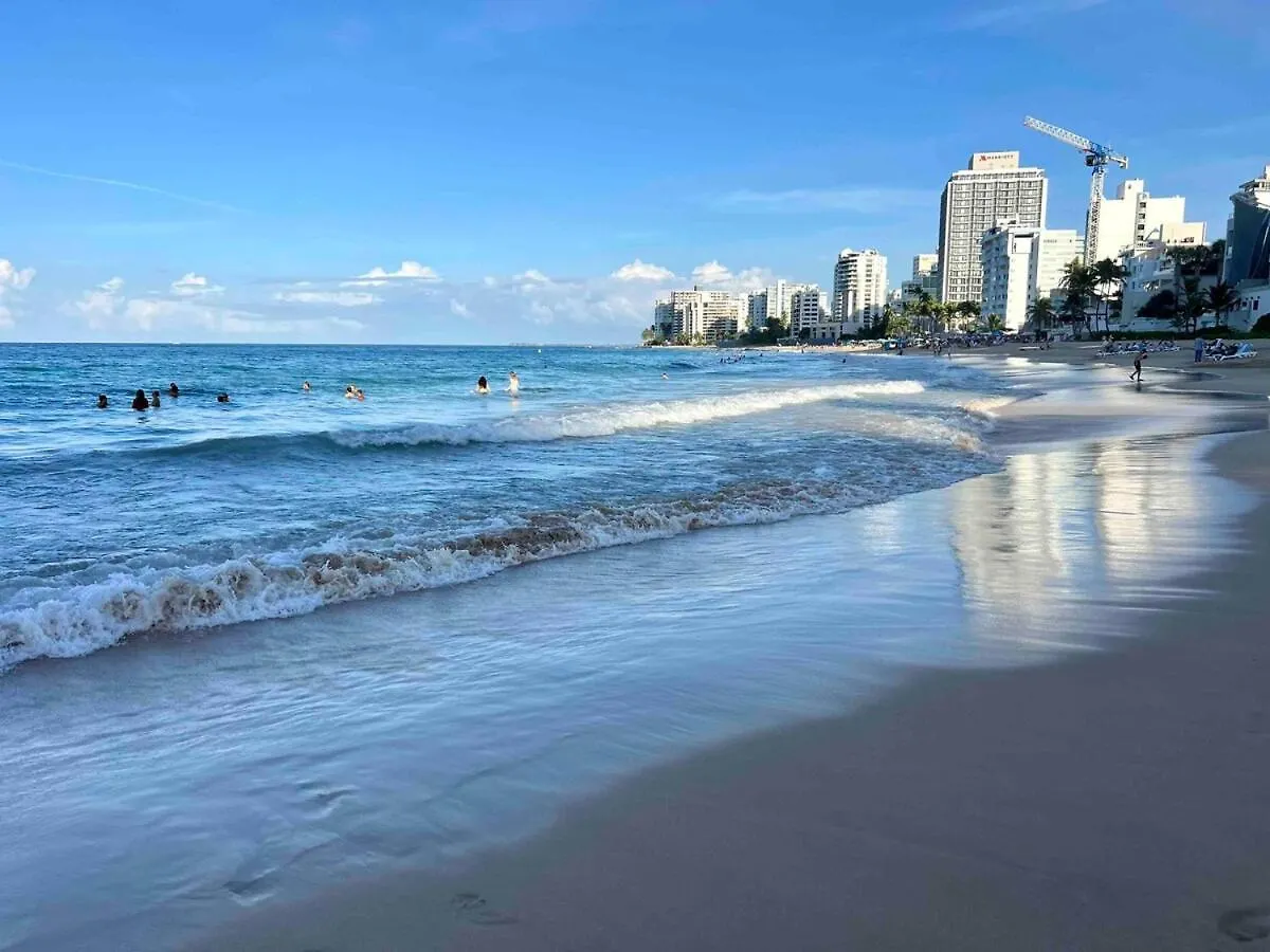 סן חואן Condado Beachfront Tantra Apartment פוארטו ריקו