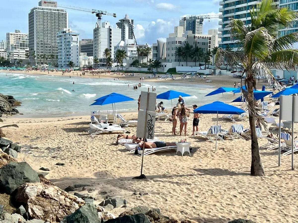 סן חואן Condado Beachfront Tantra Apartment סן חואן