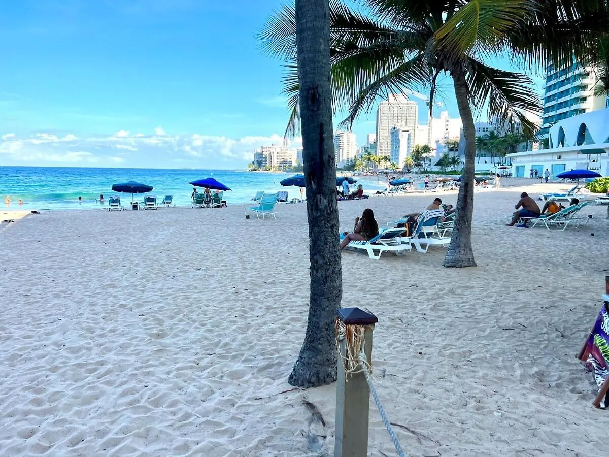 סן חואן Condado Beachfront Tantra Apartment 0*, סן חואן
