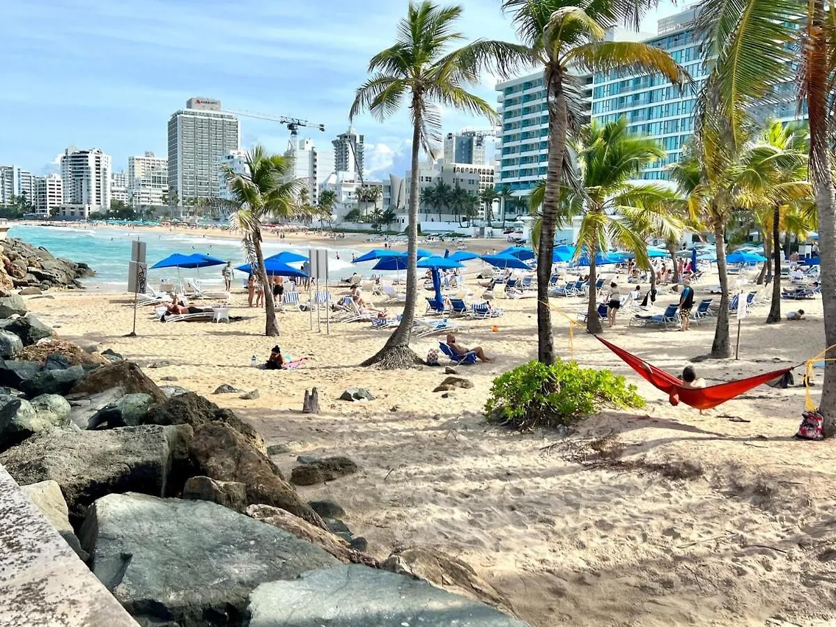 סן חואן Condado Beachfront Tantra Apartment 0*, סן חואן פוארטו ריקו
